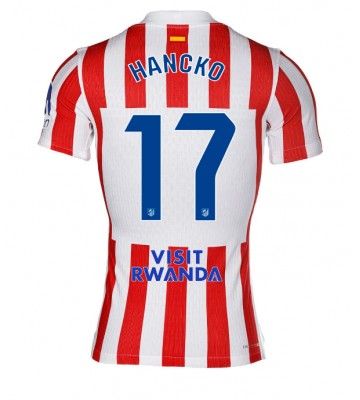 Atletico Madrid David Hancko #17 Hjemmebanetrøje 2025-26 Kortærmet